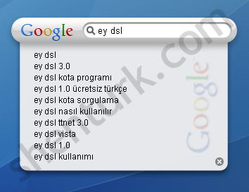 Mini Google Ekran Görüntüsü