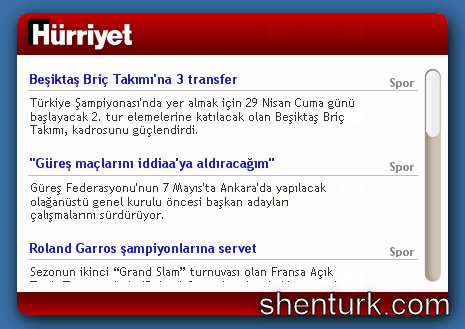 Mini Hürriyet Ekran Görüntüsü