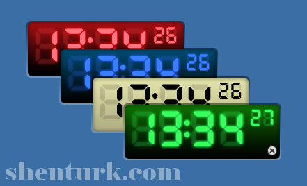 C# ile Dijital Saat (Digital Clock)