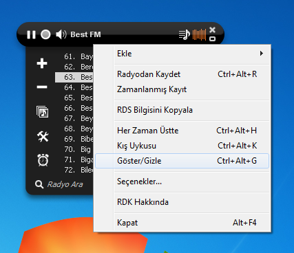 RDK 4.0 ve Göster/Gizle Hatası RDK 4.0 ve Göster/Gizle Hatası